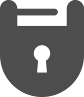 sperren und Freischalten Symbol isoliert Illustration Design. Sicherheit Symbol zum Webseite Design, Logo, App. png