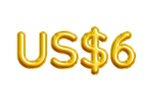 USD or United States Dollar 3D Gold Balloon. You can use this asset for your content like as USD Currency, Flyer Marketing, Banner, Promotion, Advertising, Discount Card, Pamphlet and anymore. png