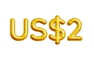 USD or United States Dollar 3D Gold Balloon. You can use this asset for your content like as USD Currency, Flyer Marketing, Banner, Promotion, Advertising, Discount Card, Pamphlet and anymore. png