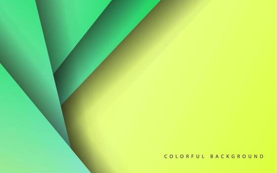 Papercut overlap layer banner background vector