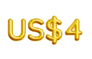 USD eller förenad stater dollar 3d guld ballong. du kan använda sig av detta tillgång för din innehåll tycka om som USD valuta, flygblad marknadsföring, baner, befordran, reklam, rabatt kort, broschyr och längre. png