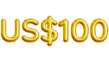 USD or United States Dollar 3D Gold Balloon. You can use this asset for your content like as USD Currency, Flyer Marketing, Banner, Promotion, Advertising, Discount Card, Pamphlet and anymore. png