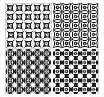 Black and White Patterns Free Vector Free Vector.black-white fabric pattern design. vector illustration. Free Vector.Geometric ethnic pattern design