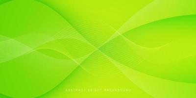 Abstract background bright green with simple wave and lines mesh realistic pattern.colorful green design.Modern with wavy lines concept. Eps10 vector