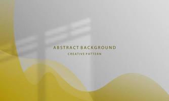 Abstract background geometric gradient waves splash elegant simple orange color eps 10 vector