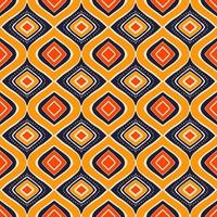 étnico ikat patrones geométrico nativo tribal boho motivo azteca textil tela alfombra mandalas africano americano India flor foto