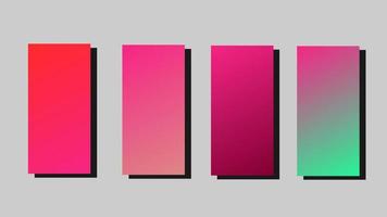 set of vibrant and smooth gradient soft purple, pink, blue colors blurred background. Modern screen vector design for mobile app, ui, ux, webdesign