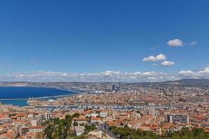 centrar de Marsella a verano día, Francia foto