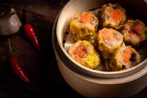 Traditional Hong Kong dim sum is a very delicious. photo