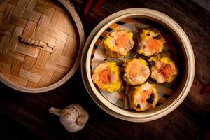 Traditional Hong Kong dim sum is a very delicious. photo