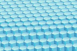 Blue hexagon pattern background texture 3d vector