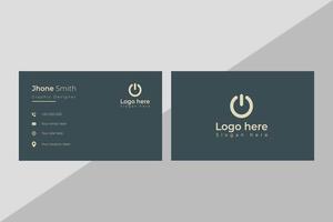 Business Card Template vector