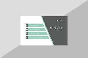 Business Card Template vector