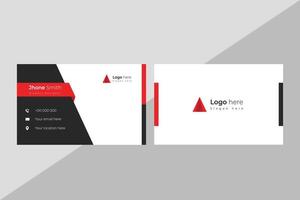 Business Card Template vector