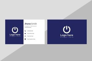 Business Card Template vector