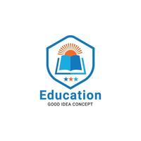 education logo design vector