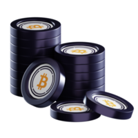 Bitcoin Cash BCH coin stacks cryptocurrency. 3D render illustration  21627699 PNG