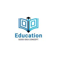 education logo design vector