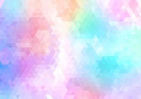 pastel coloured low poly design background vector