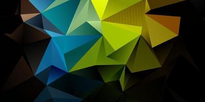 abstract low poly banner design vector