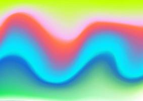 abstract gradient waves design vector