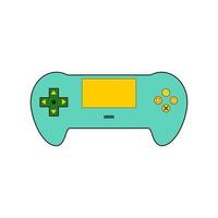 vector de icono de controlador de videojuego