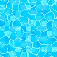 Seamless pattern water in pool. Vector illustration.