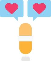 sharing love chat vector