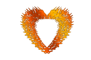 pattern symbol of heart and love icon png