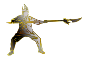 icono de marcial Arte llamada silat png