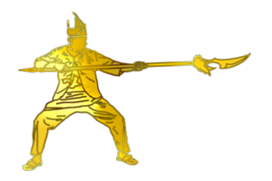 icono de marcial Arte llamada silat png