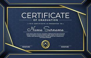 Certificate of Appreciation Template Background vector