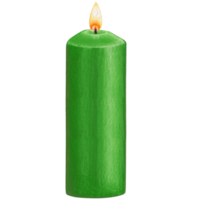 watercolor hand drawn candles png