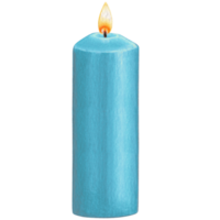 watercolor hand drawn candles png