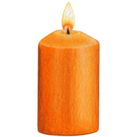 aguarela mão desenhado velas png