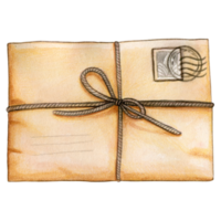 watercolor vintage parcel png