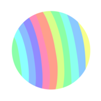 estetico cerchio pieno colore png