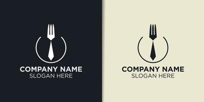 Vector simple food logo designs template, restaurant logo symbol logo symbol icon