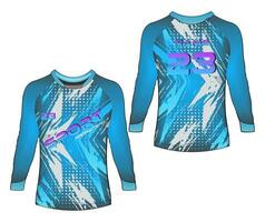 Jersey sports abstract texture tshirt design, for racing soccer gaming motocross cycling. vector