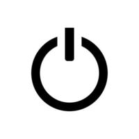 Shut Down icon. Power On Off sign. Vector illustration.