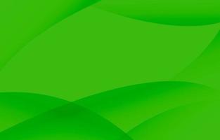 Green abstract background with waves vector