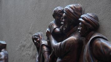 historical Statue of Jallianwala bagh memorial in Amritsar, India photo