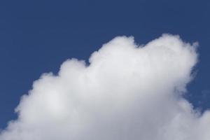 close up of white cloud in a sky photo