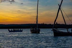 Sunset at Sea photo