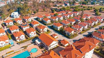 Drone Shot of an African Estate photo