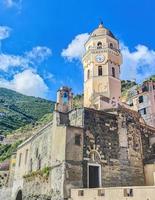 Papa Noel margherita d'antochia Iglesia en el ligur en Vernazza foto