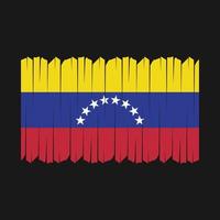 vector de pincel de bandera de venezuela