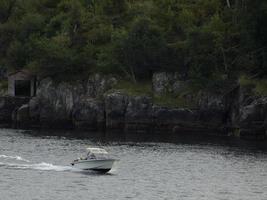 in the fjords of norway photo