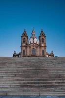 santuario de nuestra dama de samoiro, Iglesia en el montaña en braga, Portugal 9 9 februari 2023. foto