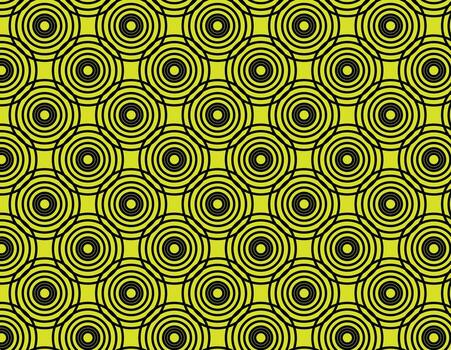 Green Highlighter with black circle abstract pattern Background vector
